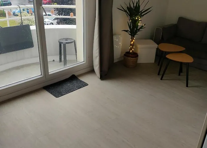 Le Doux Viking, Balcon & Parking Prive Proche Zenith Daire Caen